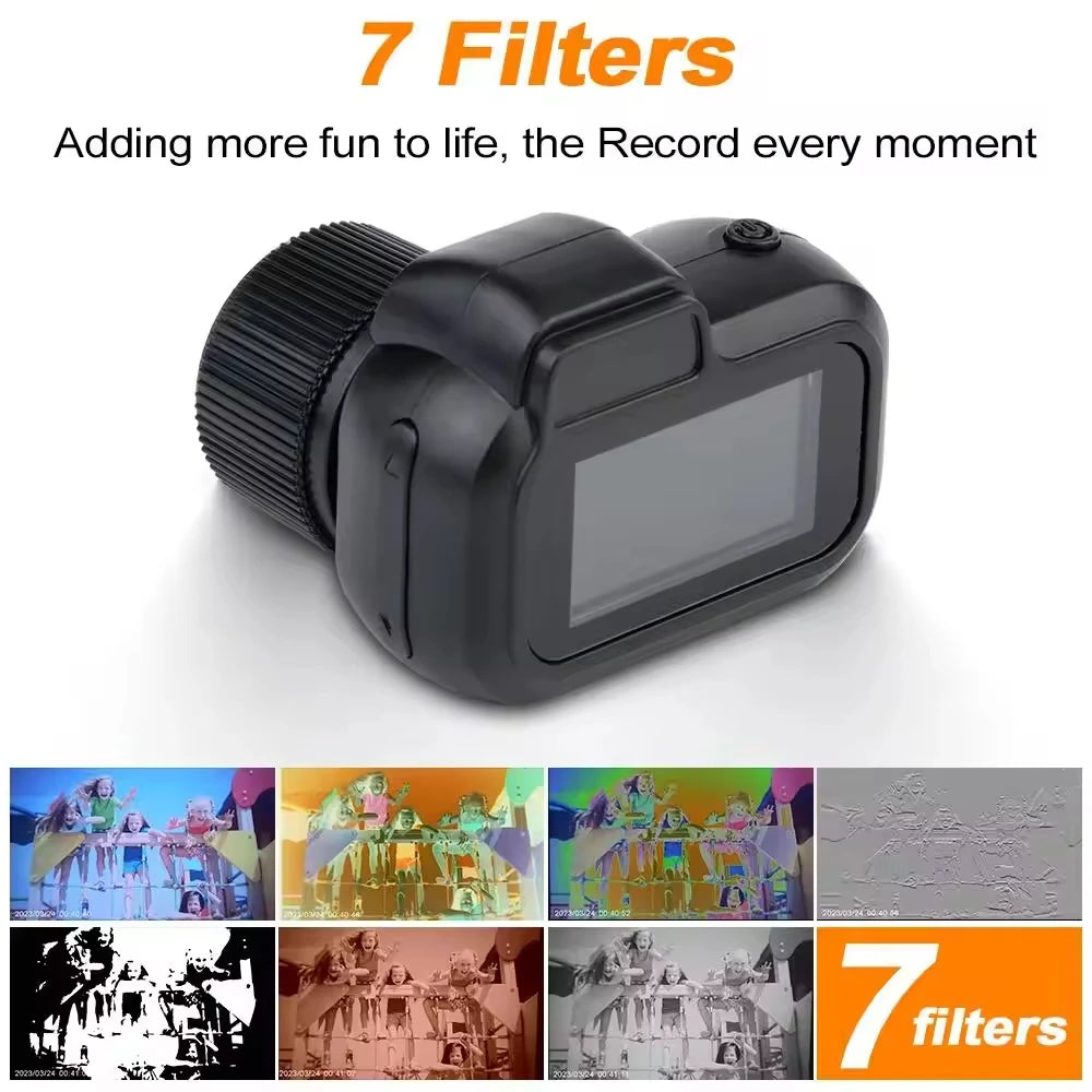 HD Mini Keychain Camera with Screen Video Recorder