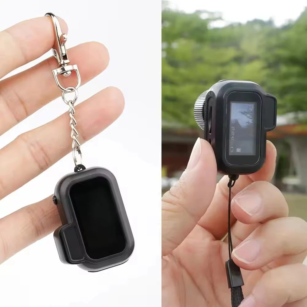 HD Mini Keychain Camera with Screen Video Recorder