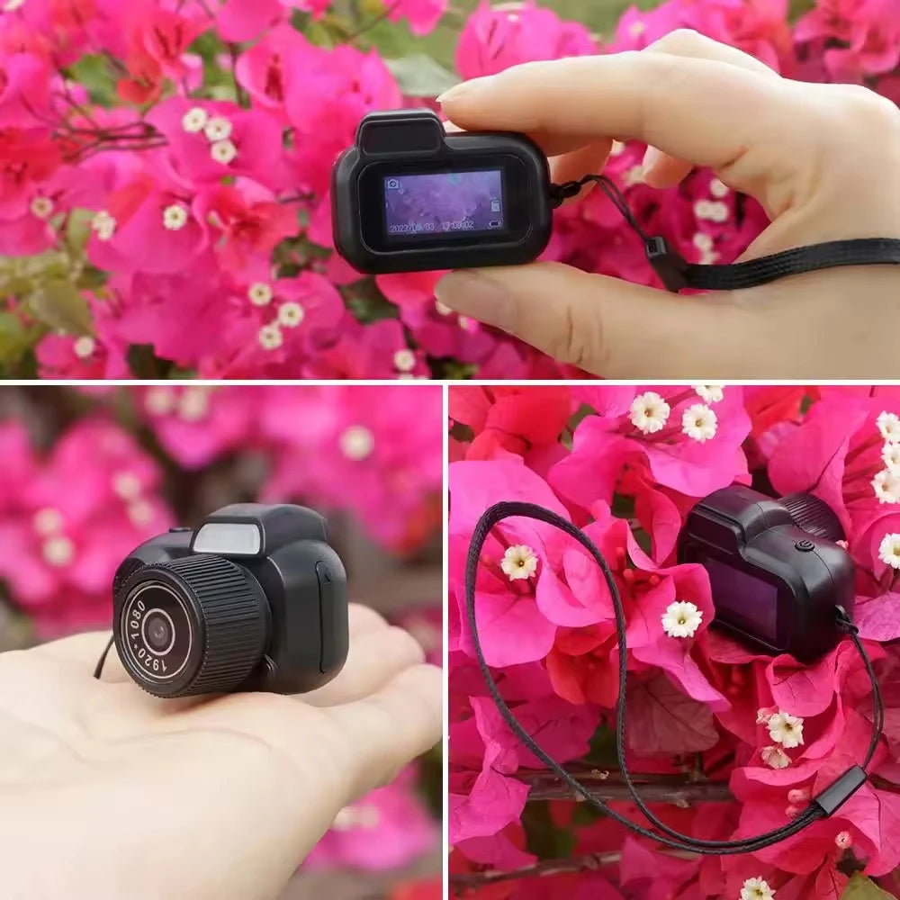 HD Mini Keychain Camera with Screen Video Recorder