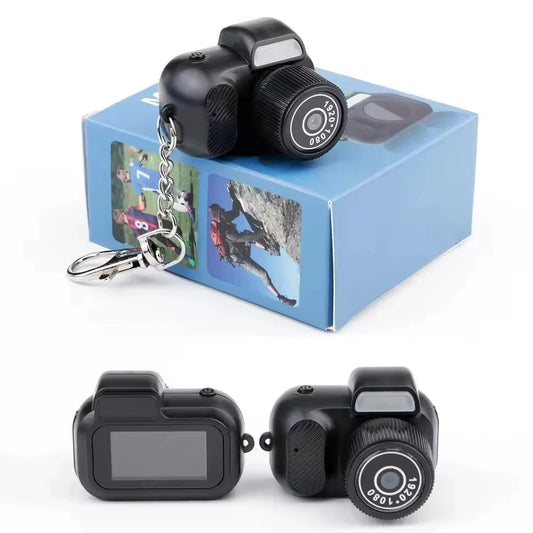 HD Mini Keychain Camera with Screen Video Recorder