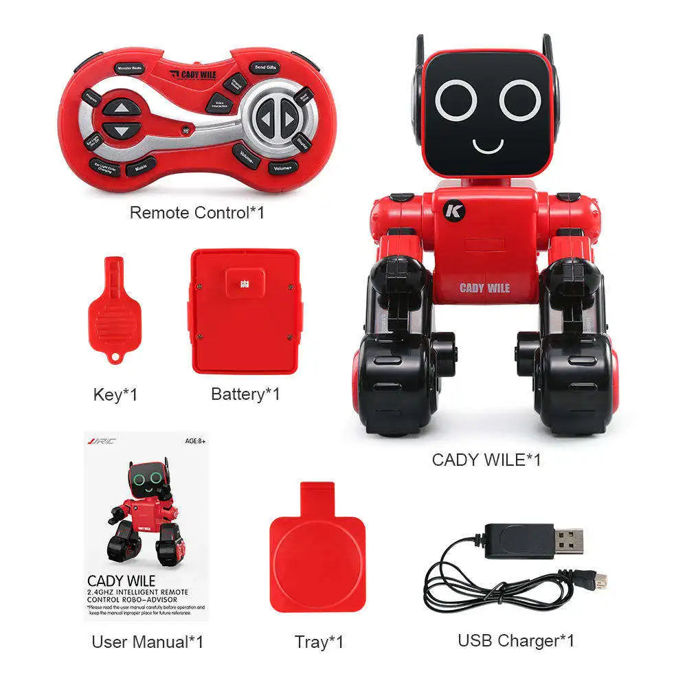 Smart Robot Robot Inteligente  for Intelligence with Sound and Light Popularizing Knowledge Telling Stories Singing and Dancing